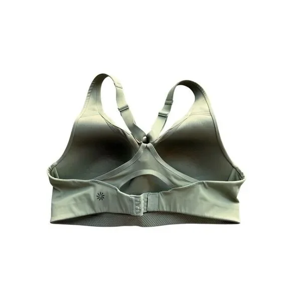 Athleta Women’s Advance Bra In Eucalyptus Olive Size 34C - Picture 6 of 10